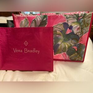Lilly Pulitzer Pink and Green Tote Bag